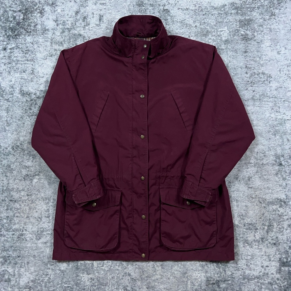 Vintage 90s Eddie Bauer Flannel Lined Jacket